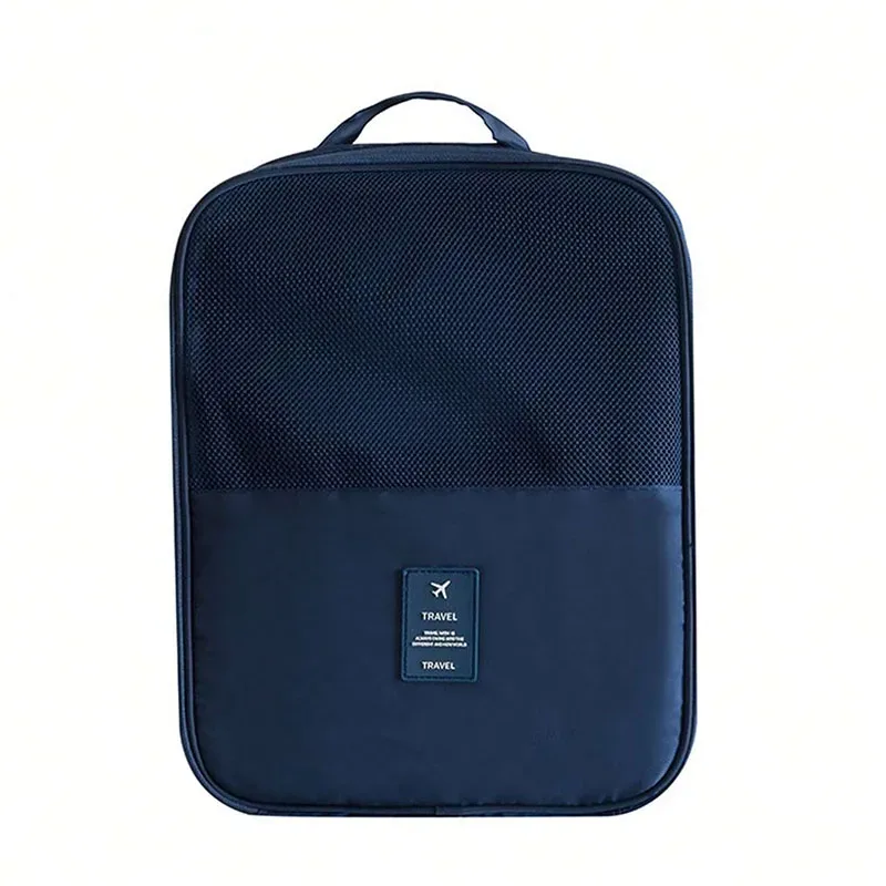 nouvelle sacoche de voyage pour chaussures, sac de rangement en maille respirante lavée, pour plusieurs paires de chaussures, boîte à chaussures portable pour voyages d'affaires