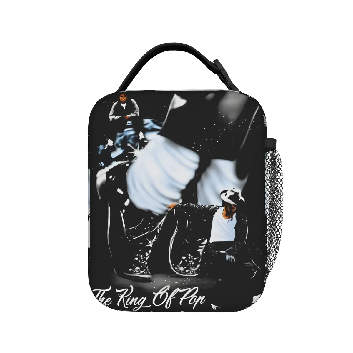 mj king of pop smooth criminal sac isotherme pour le déjeuner, sac isotherme, boîte à lunch, sac fourre-tout pour hommes et femmes, plage, extérieur