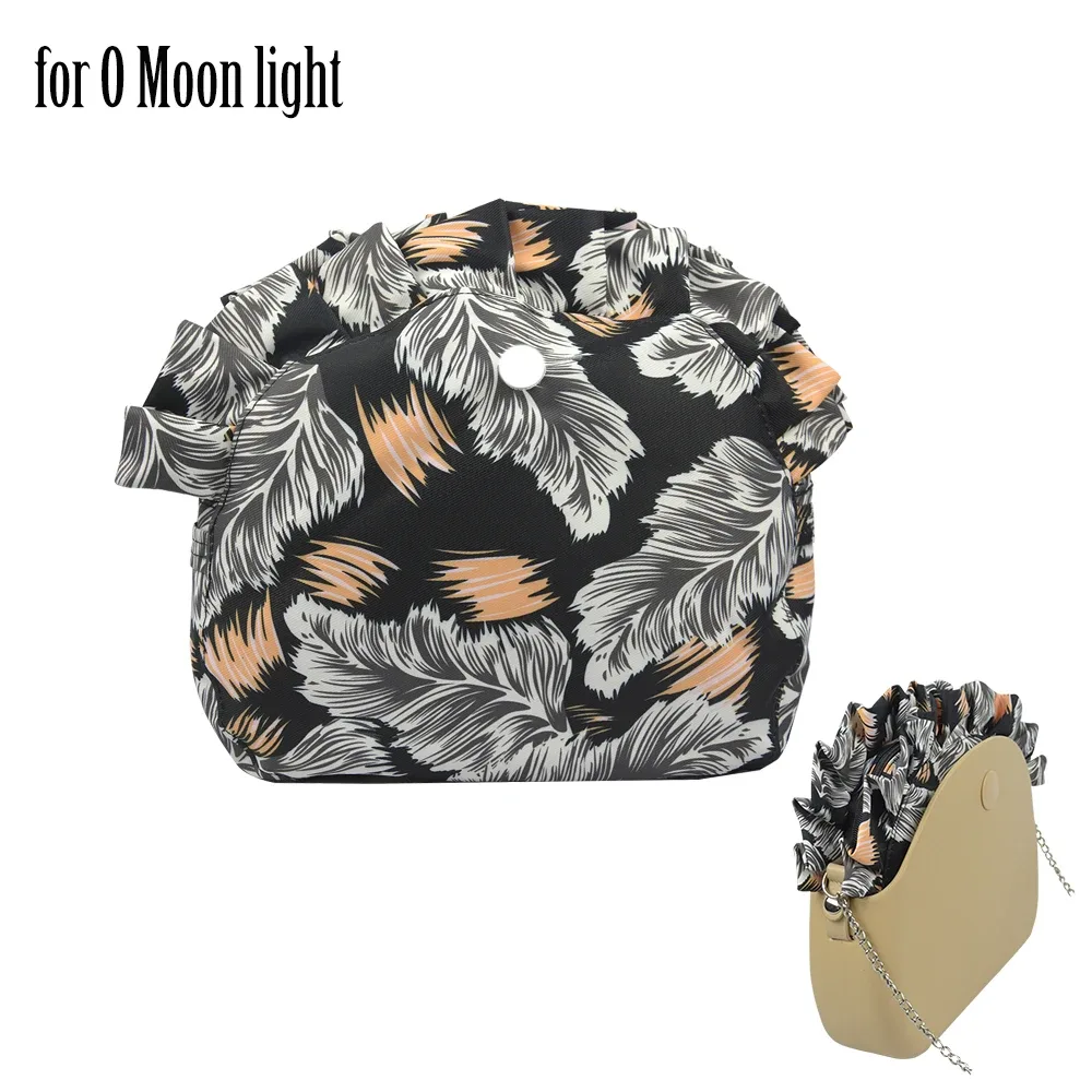 nouvelle doublure imperméable en tissu sergé coloré tanqu pour o bag moon light obag, doublure de poche imperméable, organisateur pour moon baby