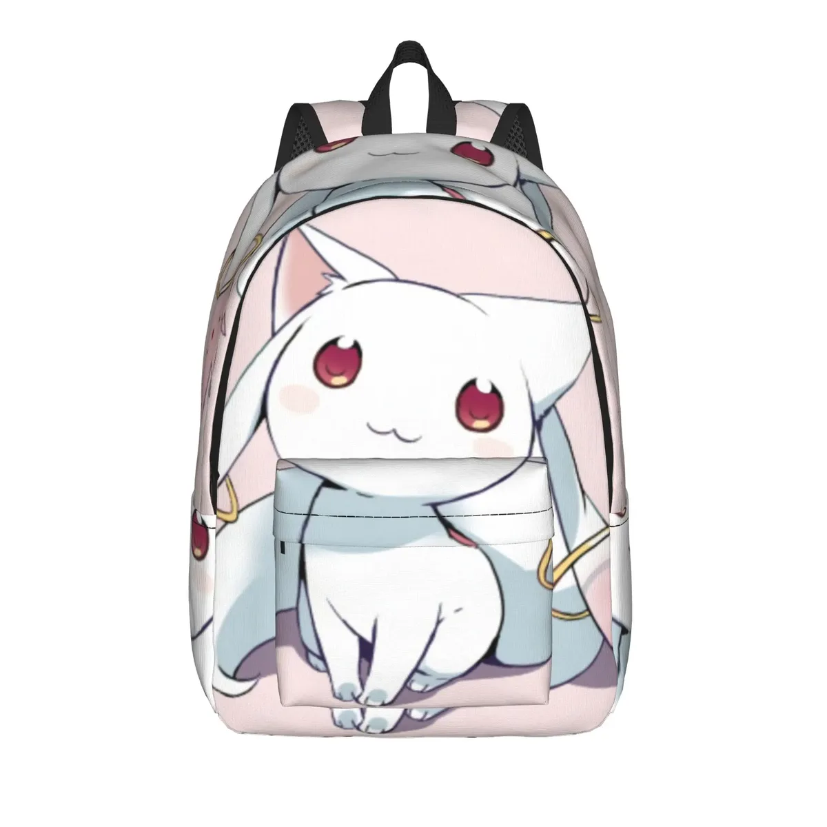 sac à dos anime puella magi madoka magica pour hommes et femmes, sac à dos d'école secondaire, sac à bandoulière pour ordinateur portable kaname madoka