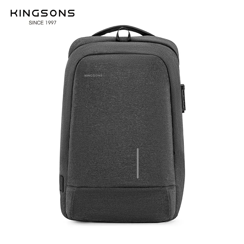 sac à dos antivol pour ordinateur portable kingsons vgoal avec port usb et serrure tsa, sac à dos d'affaires 13/15,6/17,3 pouces pour hommes et femmes, imperméable