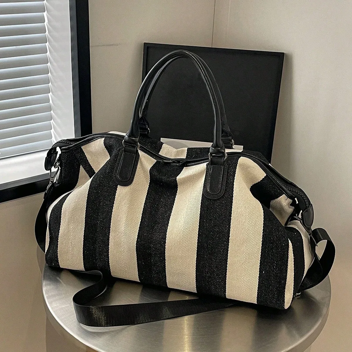 sac de voyage de grande valeur, sac de rangement pour vêtements de grande capacité, sac d'embarquement portable pour voyage d'affaires, sac messager,
