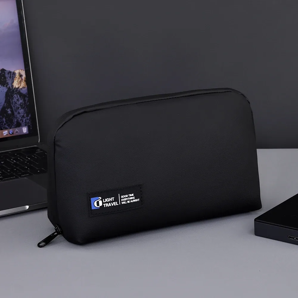 sac de rangement de câbles usb, sac de voyage pour écouteurs, powerbank, lignes de données, pochette de rangement, sac de câble de souris de grande capacité