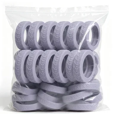 housse de protection en silicone pour roulettes de valise, silencieuse, anti-bruit, pour bagages de voyage, protège-roulettes de chariot