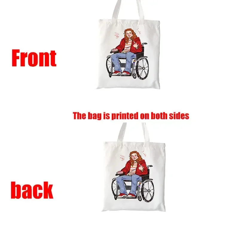 sac fourre-tout en toile alice au pays des merveilles, sac à main à bandoulière pour femmes, sac à livres portable pour étudiants, sac de courses quotidien pour filles