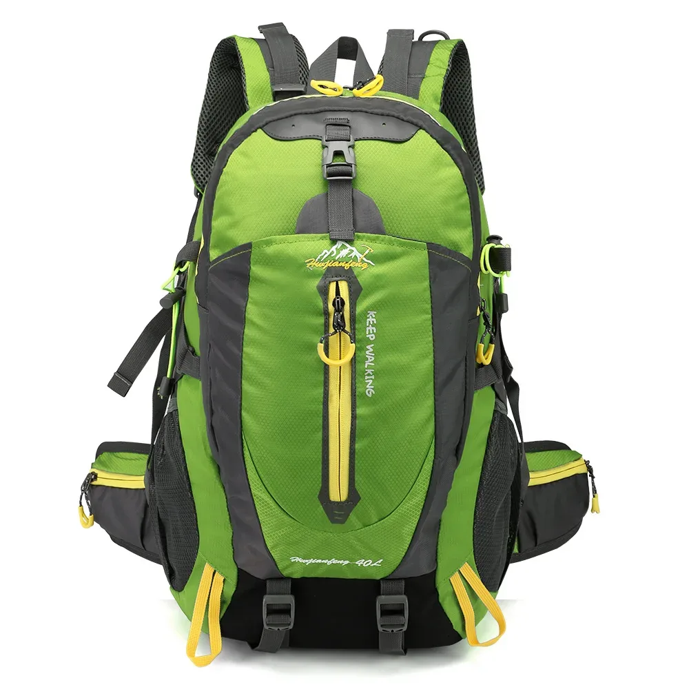 sac à dos camp randonnée ordinateur portable sac à dos trekking escalade sacs à dos pour hommes femmes 40l résistant à l'eau voyage