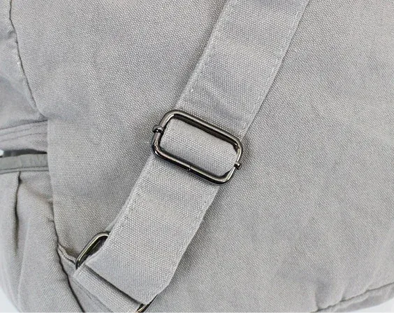 sac à dos décontracté en toile pour l'école, grande capacité, pour ordinateur portable, textile, idéal pour les loisirs, convient aux adolescents