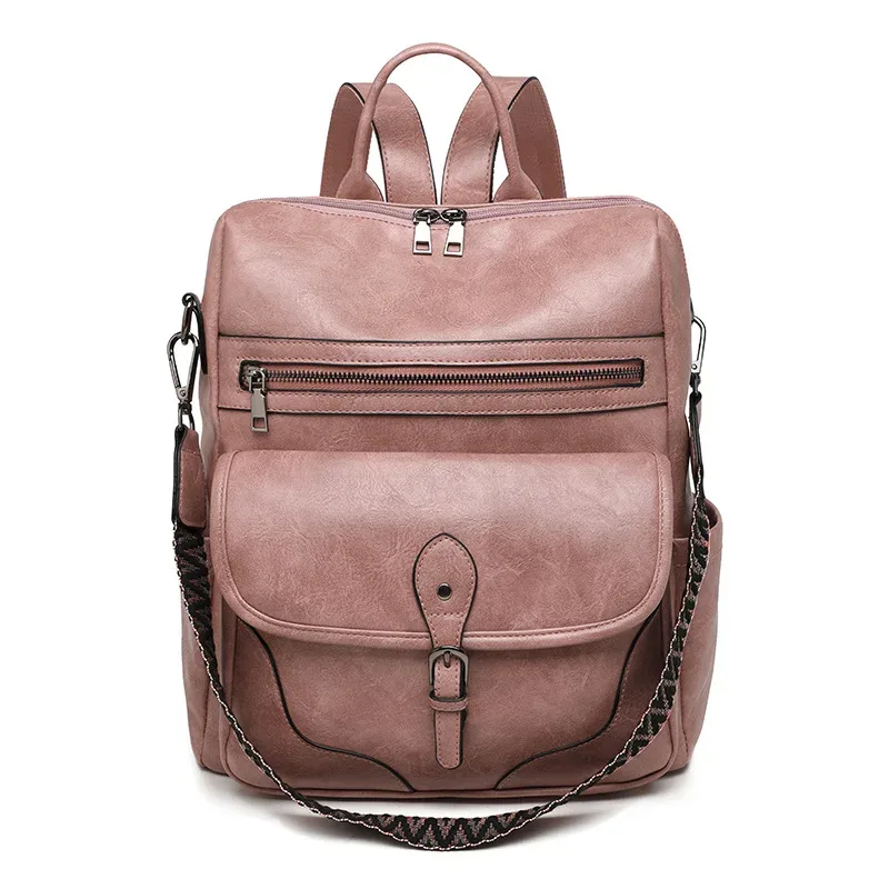 sac à dos sac à main pour femmes sac à dos de voyage créateur de mode dames sacs à bandoulière en cuir pu mode sac à dos antivol