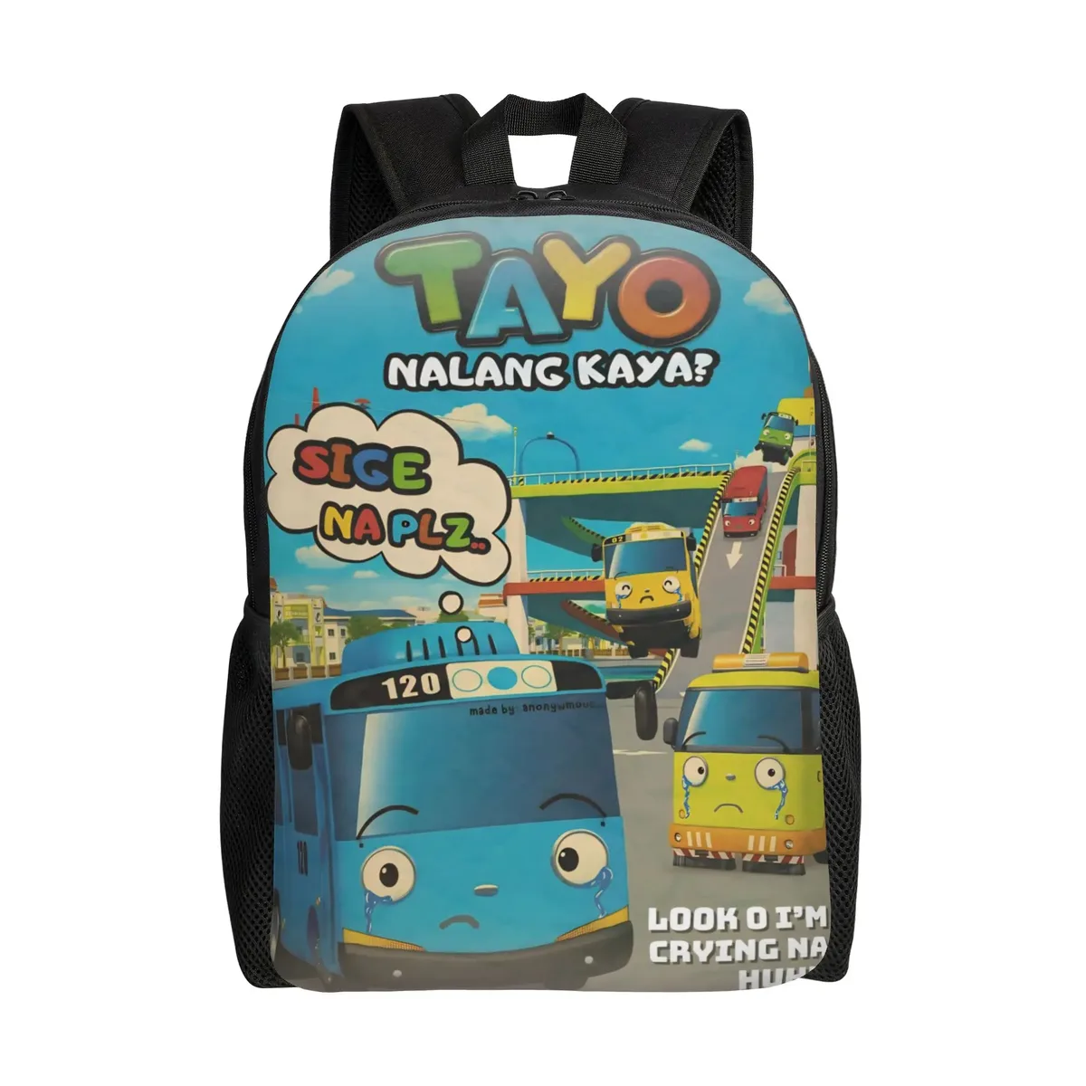 tayo the little bus sac à dos pour tout-petits pour enfants garçons et filles, sacs à dos adorables pour enfants d'âge préscolaire