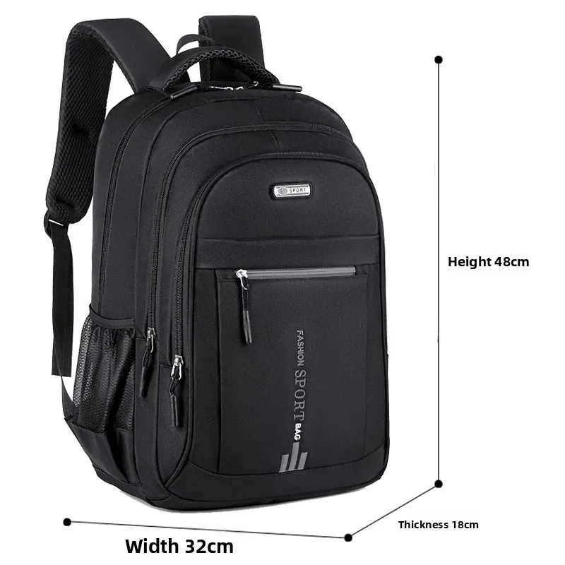 sac à dos pour ordinateur portable oxford durable pour homme, imperméable, pour le travail, les voyages, le lycée