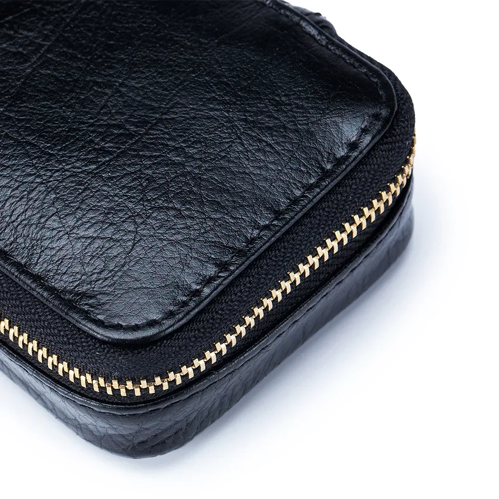 petit sac carré en cuir véritable pour rouge à lèvres, avec miroir, sac de maquillage mignon en cuir de vache pour boîte à bijoux pour femmes, mini sac de rangement pour pièces de monnaie