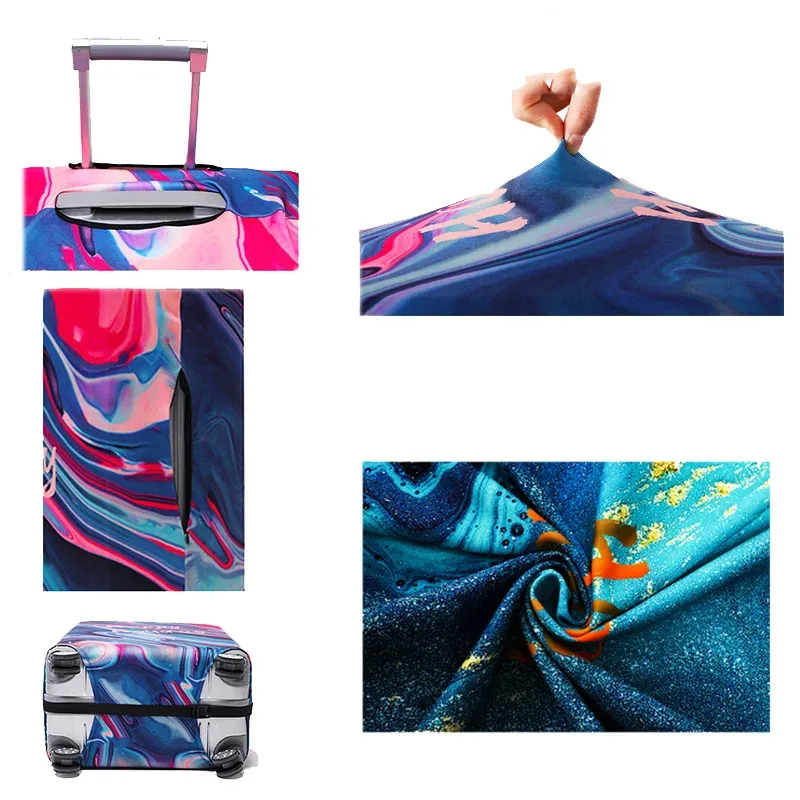 housse de protection élastique pour bagages, housse de protection pour valise à roulettes de 18 à 32 pouces, housse anti-poussière, accessoires de voyage