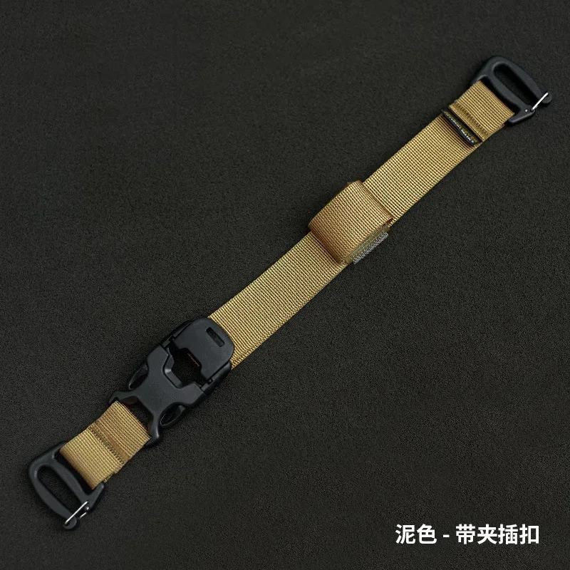 sangle de fixation de liaison tactique réglable multifonction pour l'extérieur, boucle magnétique, sangle de sac à dos fixe à dégagement rapide