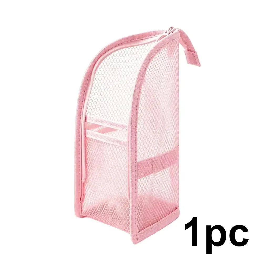 sac à cosmétiques en maille eva, 1/2 pièces, sac de rangement de voyage, organisateur de maquillage, pochette de maquillage pour femme, trousse de toilette portable, étui de beauté