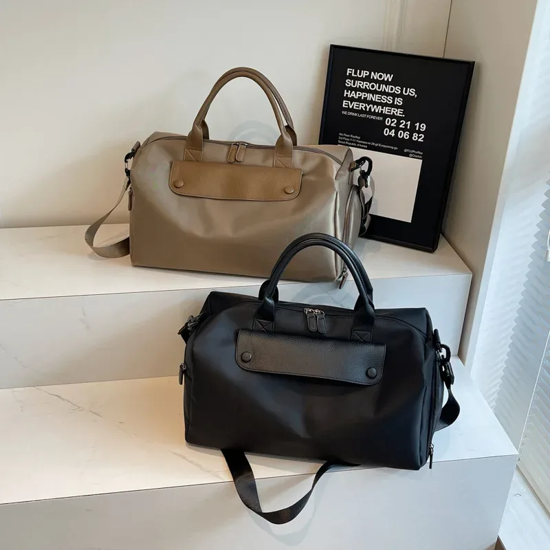 sacs de sport imperméables pour femmes, sacs multifonctions de séparation sec et humide, sac à bandoulière pour entraînement physique, yoga, avec sac à chaussures