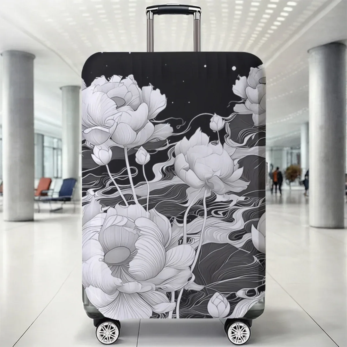 housse de protection pour bagages avec imprimé de dessin animé