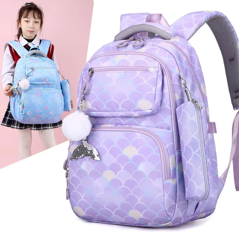sacs d'école pour enfants pour filles sac à dos pour enfants primaire grand sac à dos orthopédique cartable ét