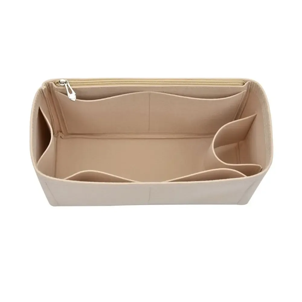 organisateur intérieur pour sac à main, insert en feutre, doublure de sac, pochette de rangement pour sac à main, compatible avec liz visetos