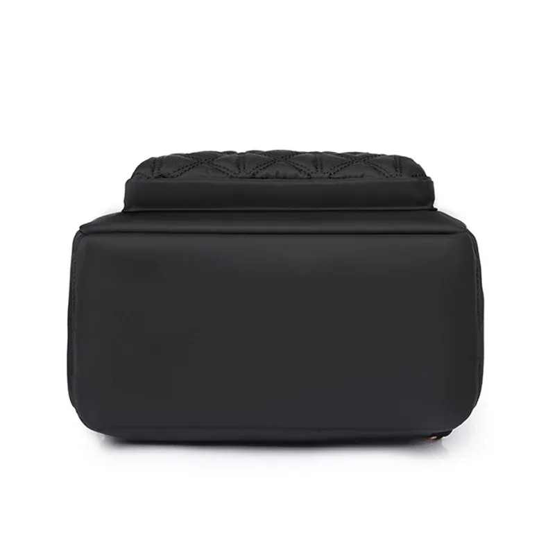 sac à dos élégant pour femme à motif gaufré, sac à dos antivol à bretelles rembourrées, adapté à l'école et aux courts voyages