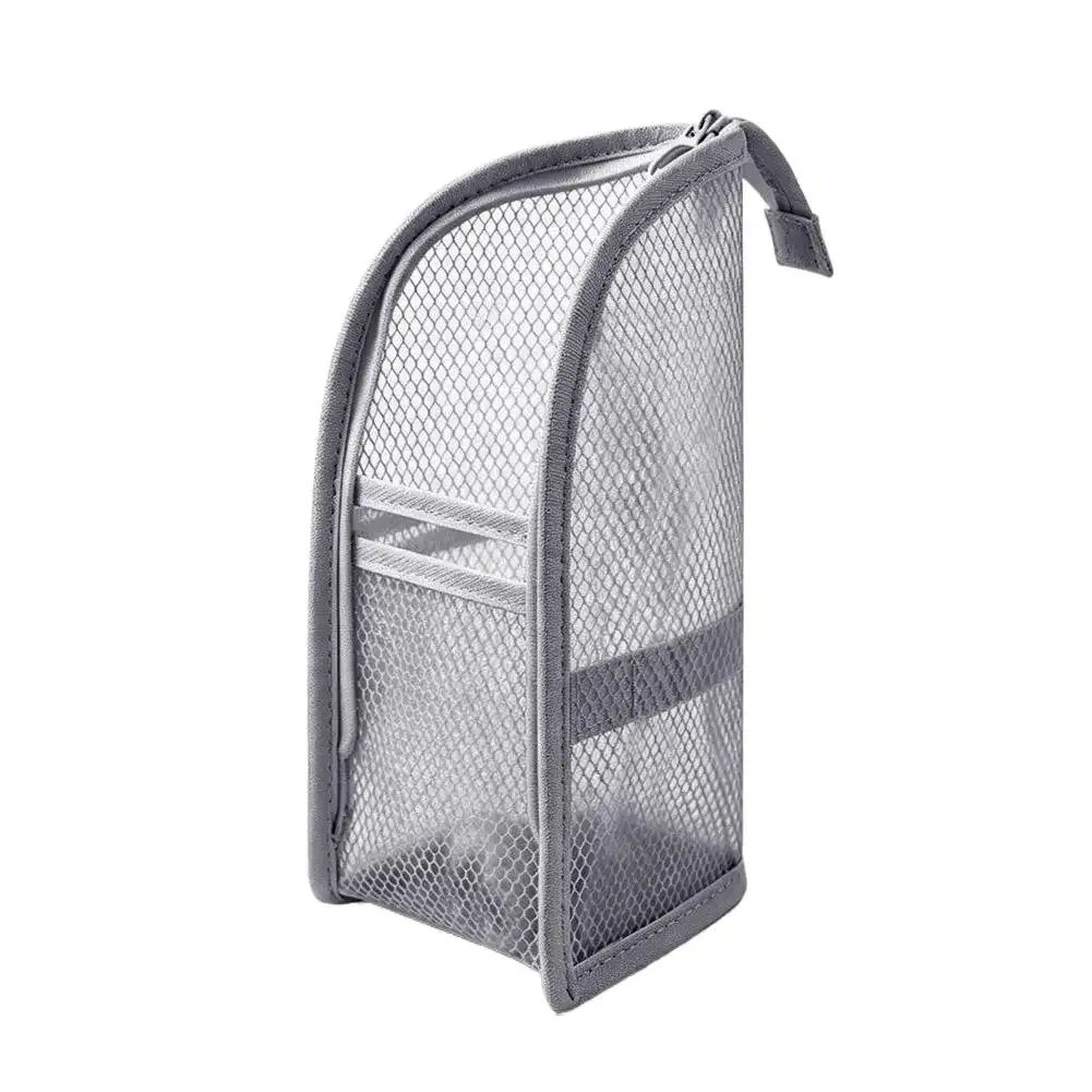 sac à cosmétiques en maille pour femmes, sac de rangement de voyage, organisateur de maquillage, pochette de maquillage portable, petite et grande trousse de toilette, étui de beauté 