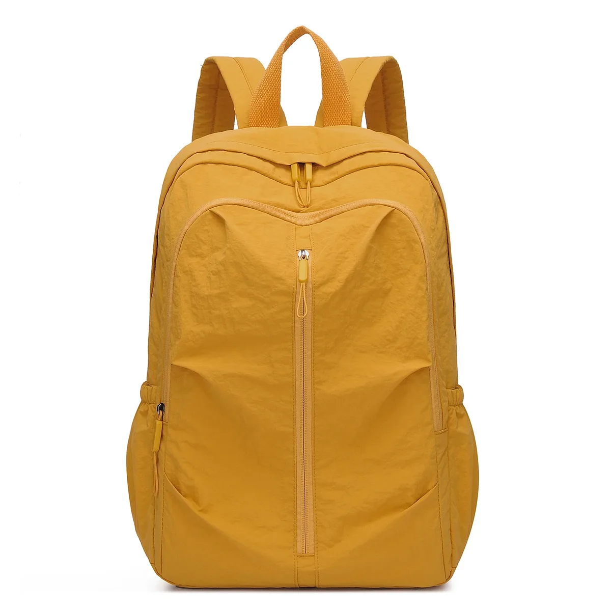 sac à dos pratique et élégant, grande capacité, unisexe, décontracté, résistant à l'eau, en nylon, pour voyage, pour ordinateur portable, pour les déplacements quotidiens