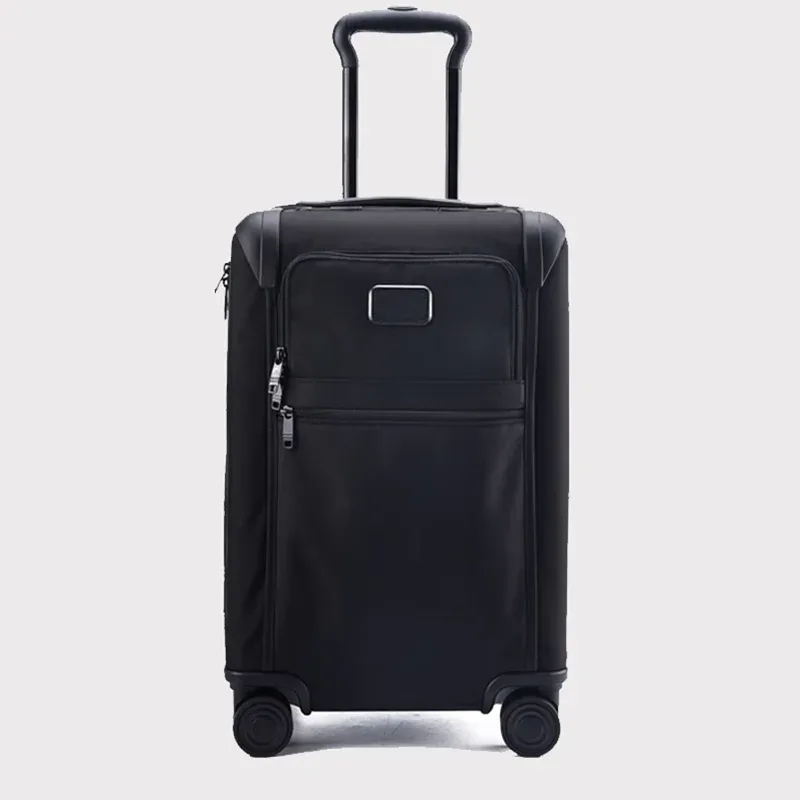 valise de voyage en nylon balistique allemand, sac de voyage en toile oxford, valise à roulettes universelles avec serrure à combinaison, bagage d'affaires pour cabine