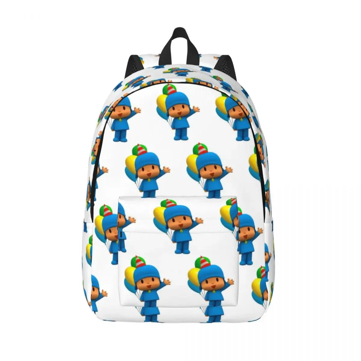 pocoyo étudiant sac à dos sac d'école randonnée voyage sac à dos pour hommes femmes mode bookbag sacs à bandoulière