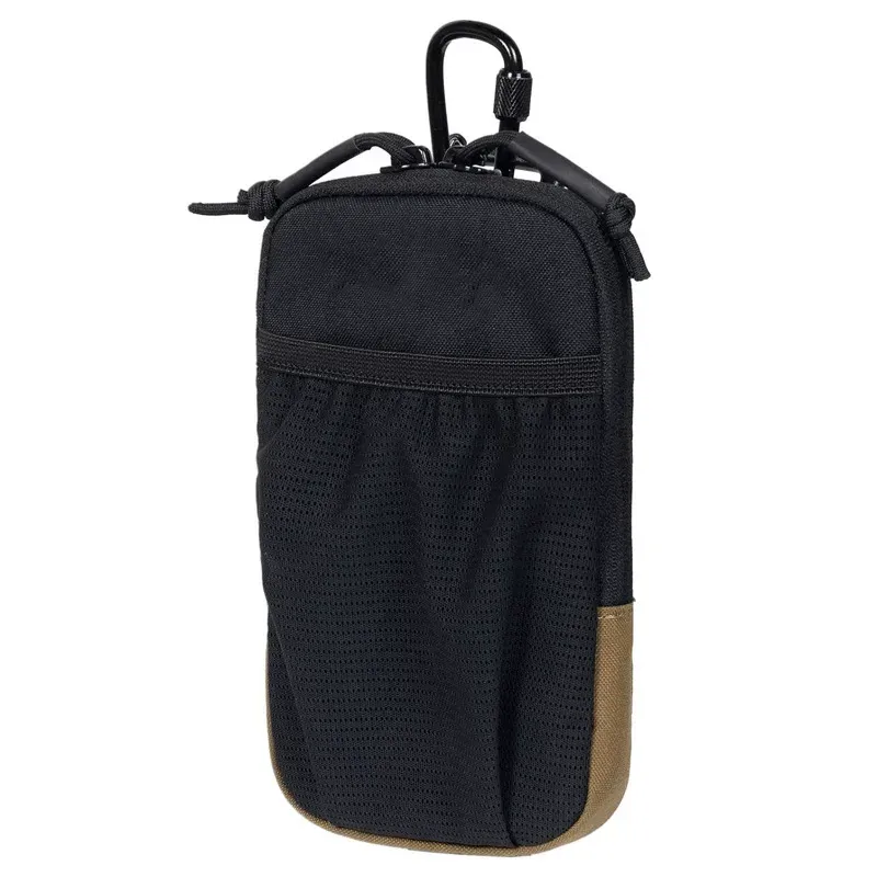 pochette extensible pour téléphone portable pour sports de plein air, pochette de rangement durable en oxford pour la chasse, fixation pour sac à dos et gilet tactique