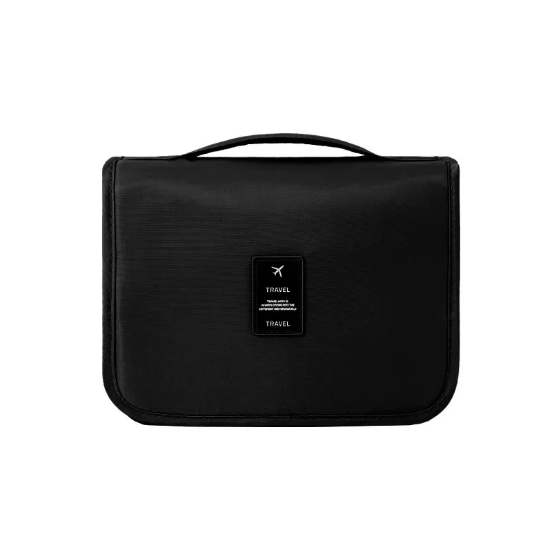 trousse de toilette de voyage avec crochet de suspension, trousse de maquillage multifonctionnelle suspendue, trousse de toilette portable, organisateur de voyage