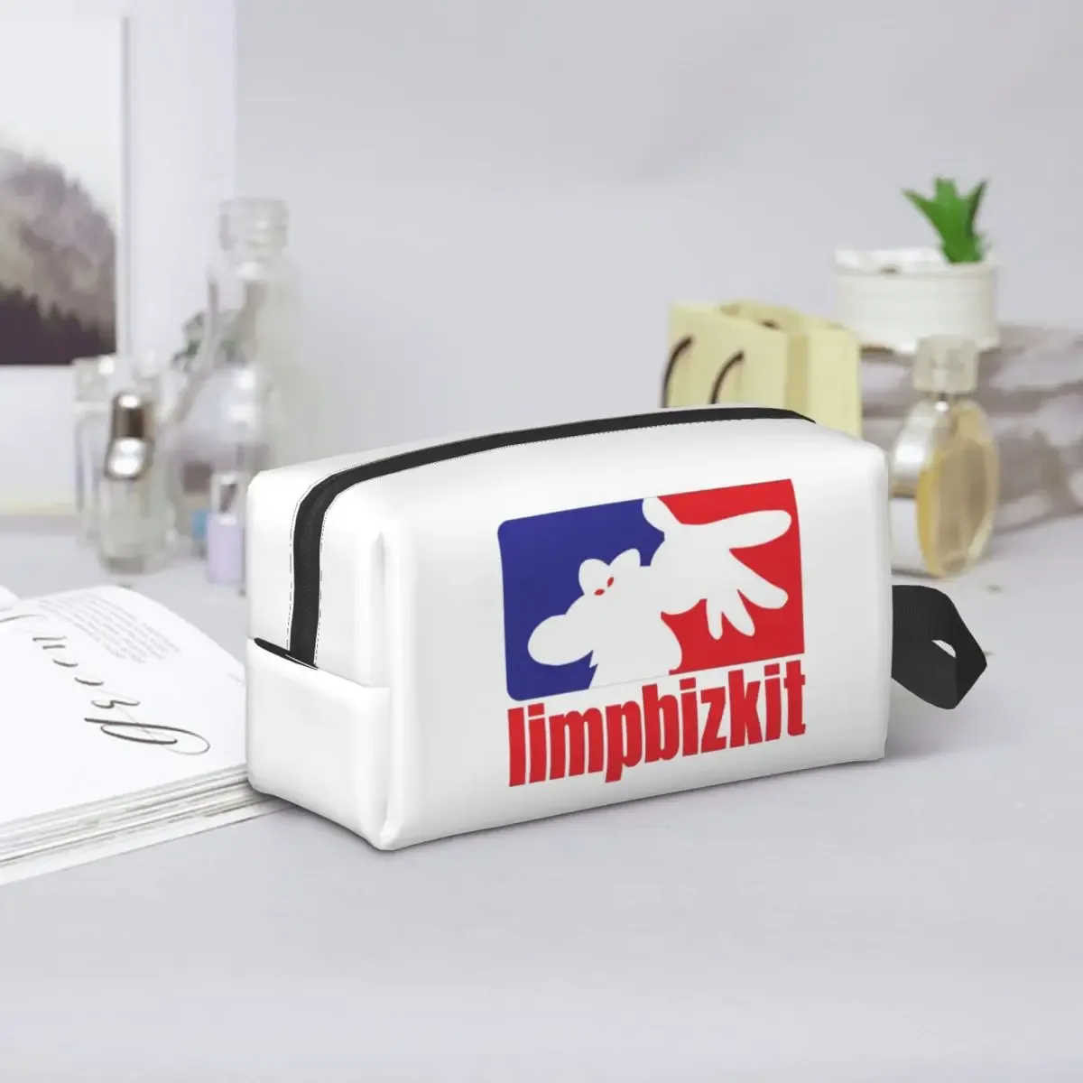Limp Bizkit Trousse de maquillage, organiseur de cosmétiques, trousse de toilette, trousse de beauté pour femmes, voyage