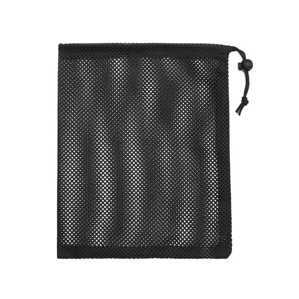 sac à linge polyvalent pour la maison en plein air, sac à cordon en maille, sac de rangement, sac de rangement