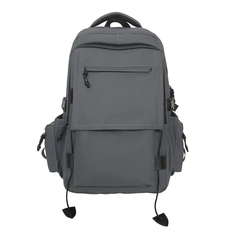 sac à dos de grande capacité pour hommes, pour les déplacements, simple, décontracté, élégant, business, pochette pour ordinateur portable, sacs multi-poches de très grande taille