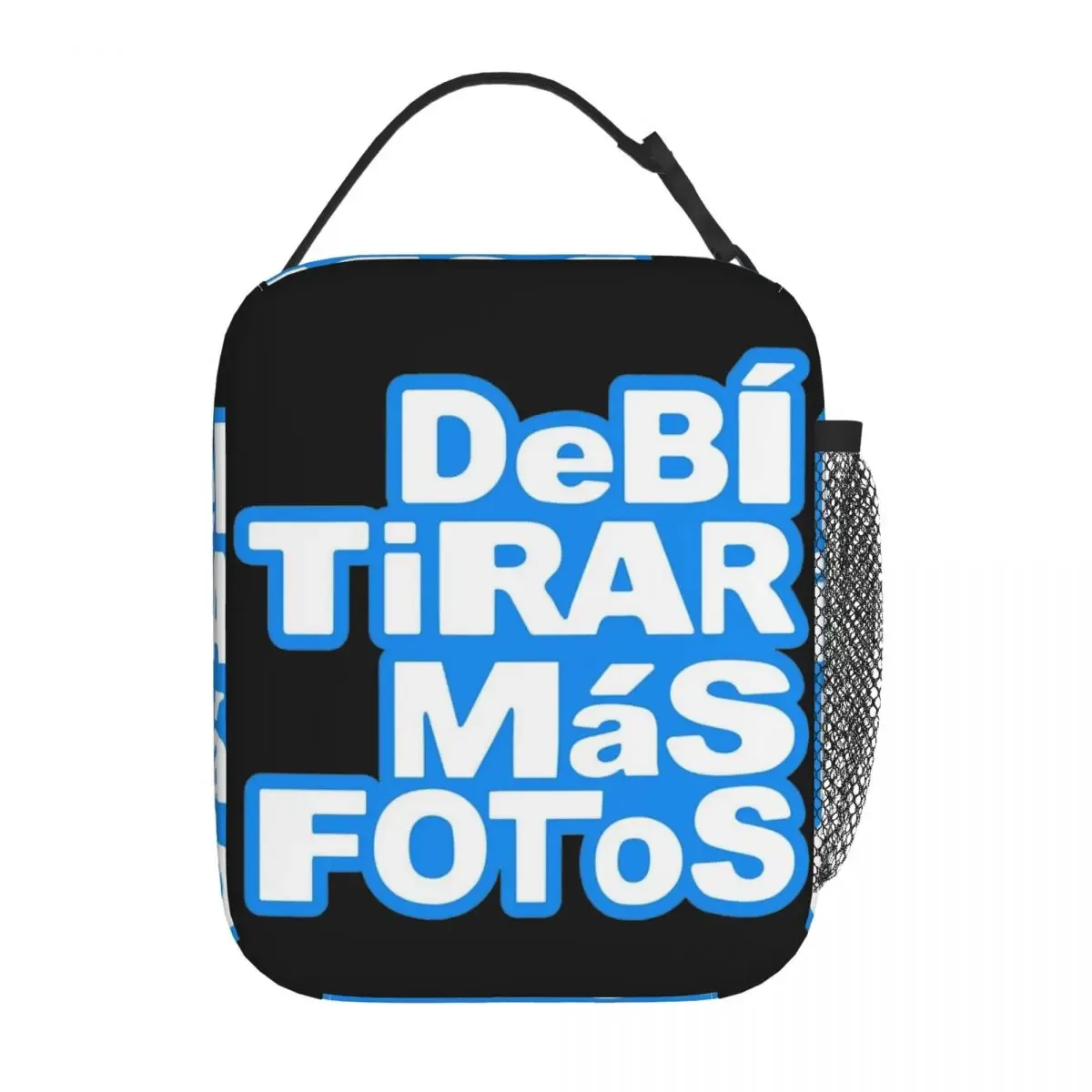 sac fourre-tout isotherme pour l'école, bad bunny dtressing debi tirar mas fotos, récipient alimentaire portable, glacière thermique, boîtes à lunch