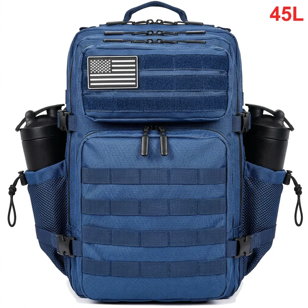 25l 35l 45l sac à dos tactique pour hommes sports de plein air voyage salle de sport randonnée bug out sac militaire camping chasse survie sac à dos