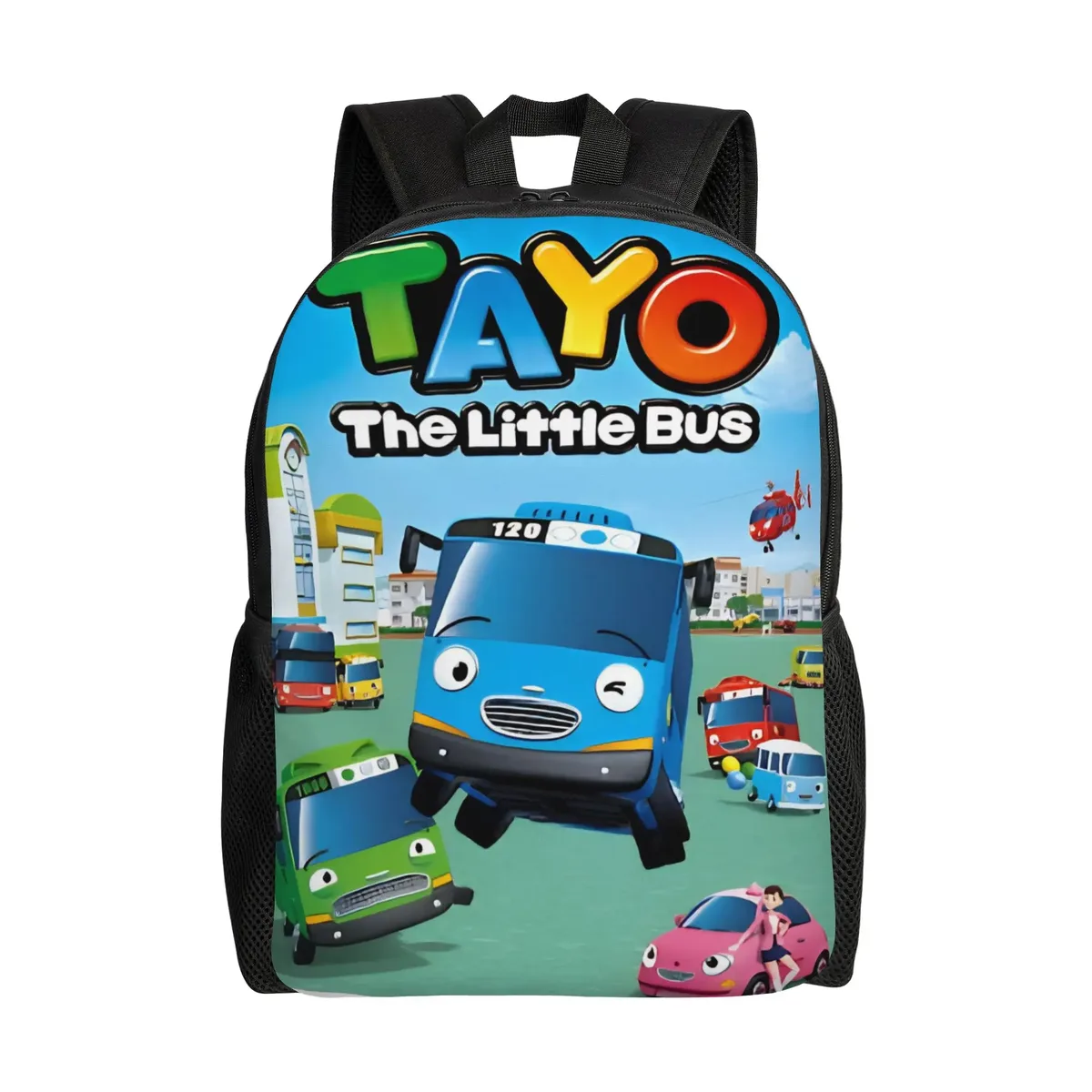 tayo the little bus sac à dos pour tout-petits pour enfants garçons et filles, sacs à dos adorables pour enfants d'âge préscolaire