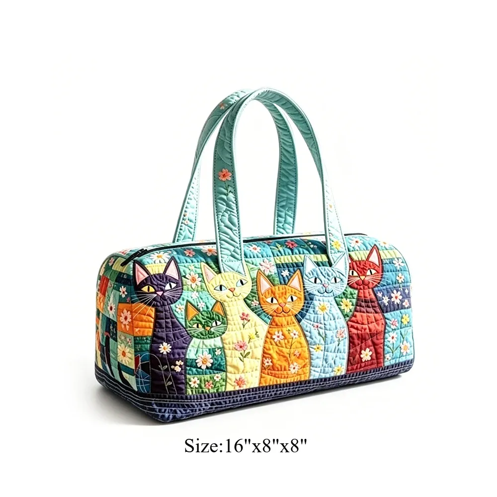 sac de voyage matelassé rose flamant rose, sac de voyage pour vacances d'été tropicales, bagage à main, sac de plage, de sport, avec un animal mignon