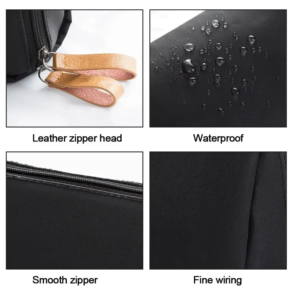 sac de maquillage portable étanche pour femmes, sac à cosmétiques, pochette pour pièces de monnaie, sac de rangement, mini sac de rouge à lèvres, petit sac de toilette, étui de rangement