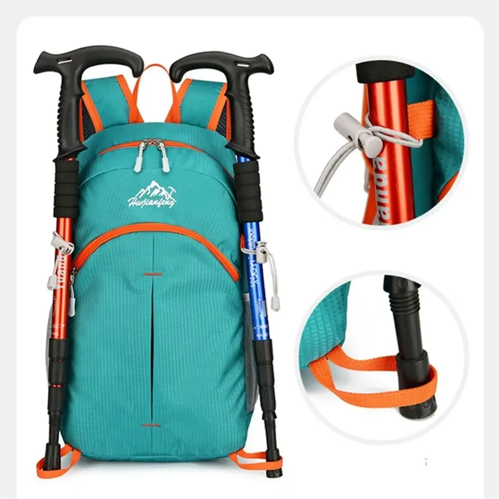 sac à dos pliable décontracté de grande capacité, sac à fermeture éclair pliable, sac à bandoulière, sac de voyage léger en nylon pour hommes