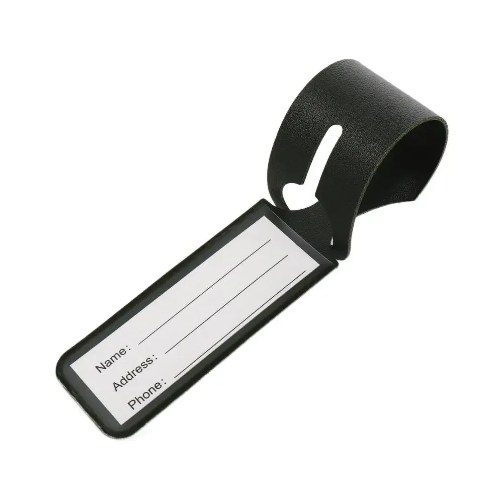 Étiquettes nominatives pour bagages de voyage, étiquettes de bagages pour l'enregistrement à l'aéroport, étiquettes de valise d'avion, accessoires de voyage