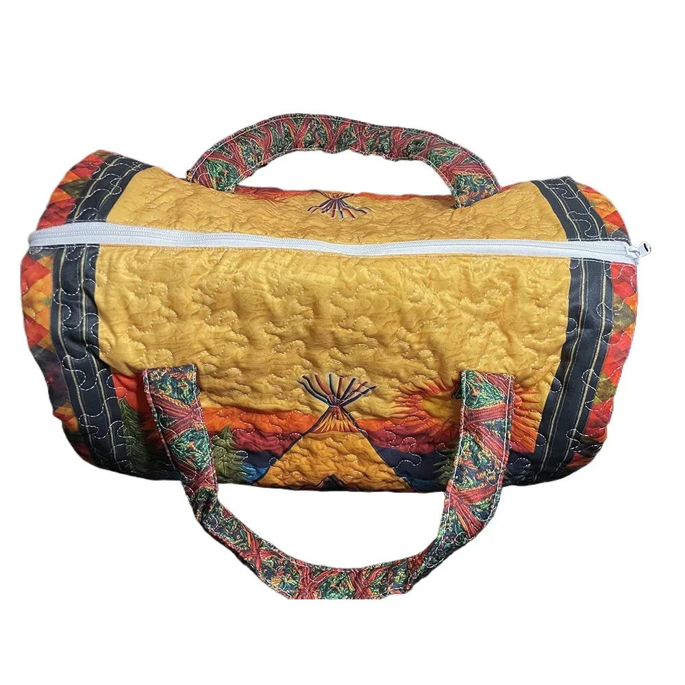 sac fourre-tout matelassé pour homme et femme, grand sac hobo chic bohème, sac à bandoulière unique à imprimé cachemire, sac de plage spacieux, sac de voyage fourre-tout