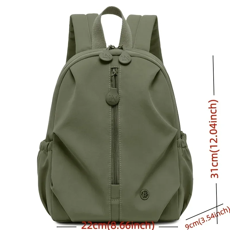 sac à dos antivol en nylon grande capacité pour femme avec compartiment multifonctionnel pour ordinateur portable, idéal pour les trajets quotidiens et les déplacements