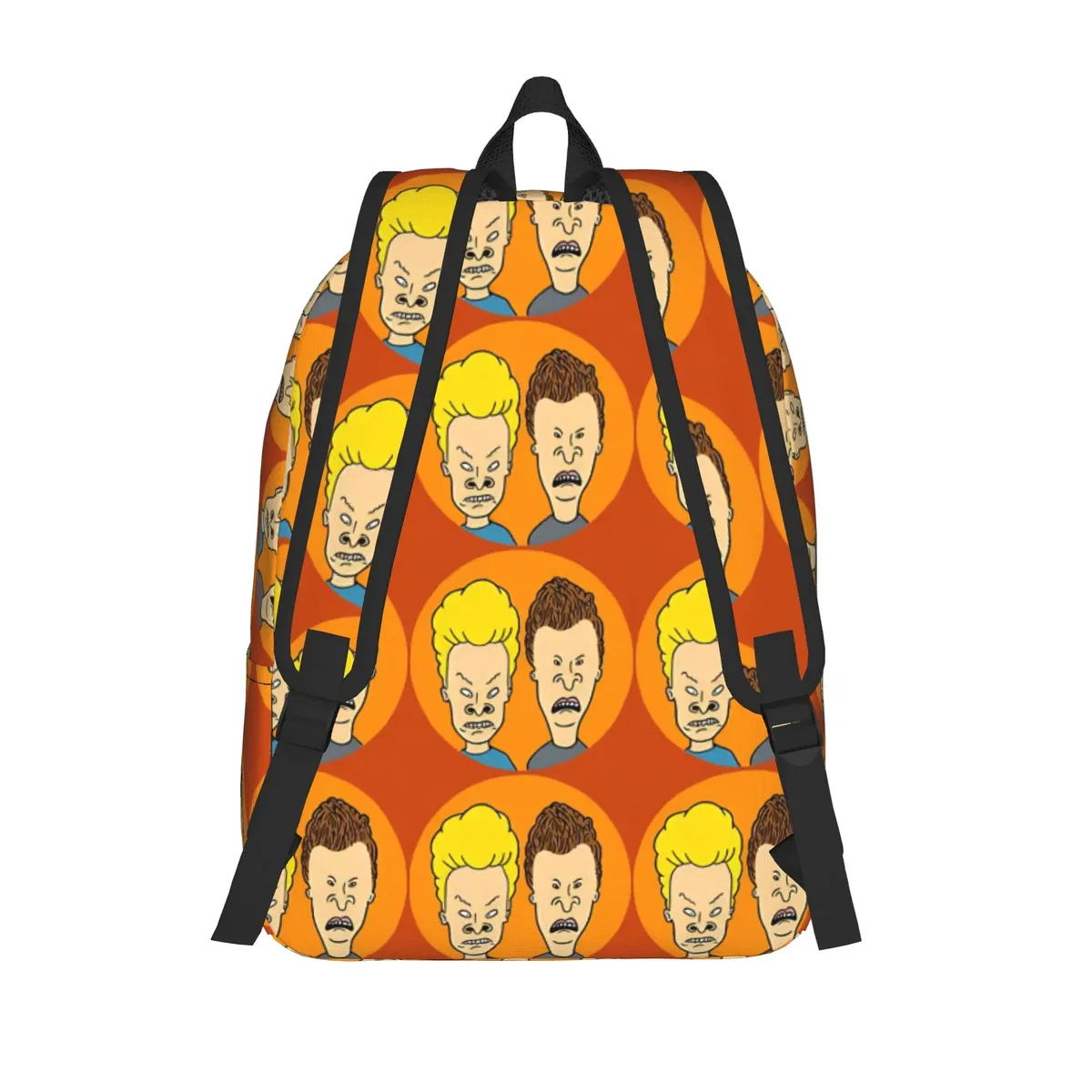 sac à dos portable vintage pour la rentrée scolaire, sac à dos d'animation beavis and butt head pour hommes et femmes, sac à dos pour ordinateur portable