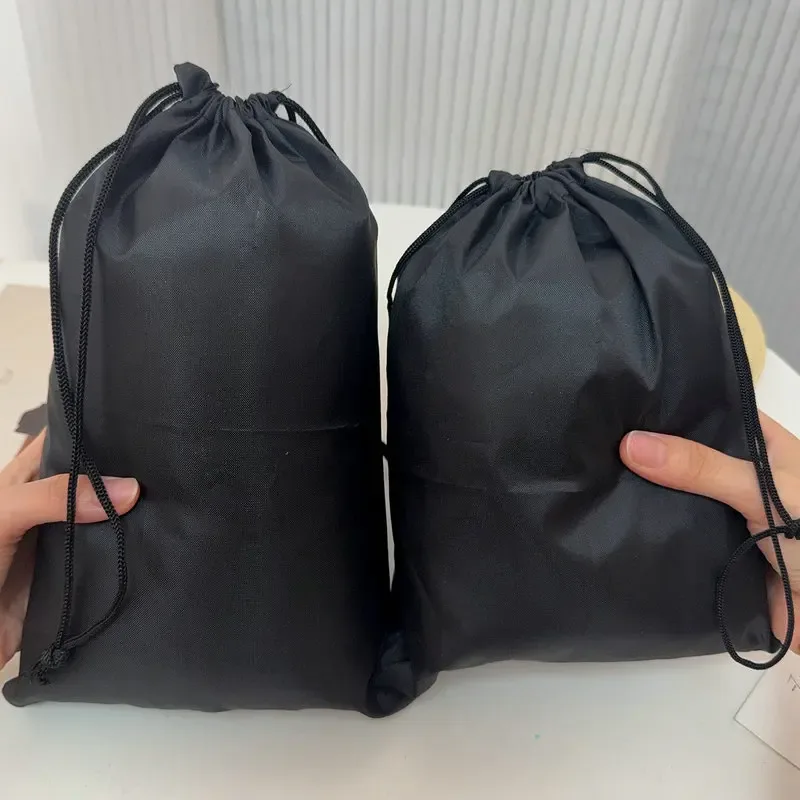 pochette de rangement à cordon en nylon, sac multifonctionnel, sacs pour voyage et activités de plein air de 10x20cm à 30x20cm, sac de rangement