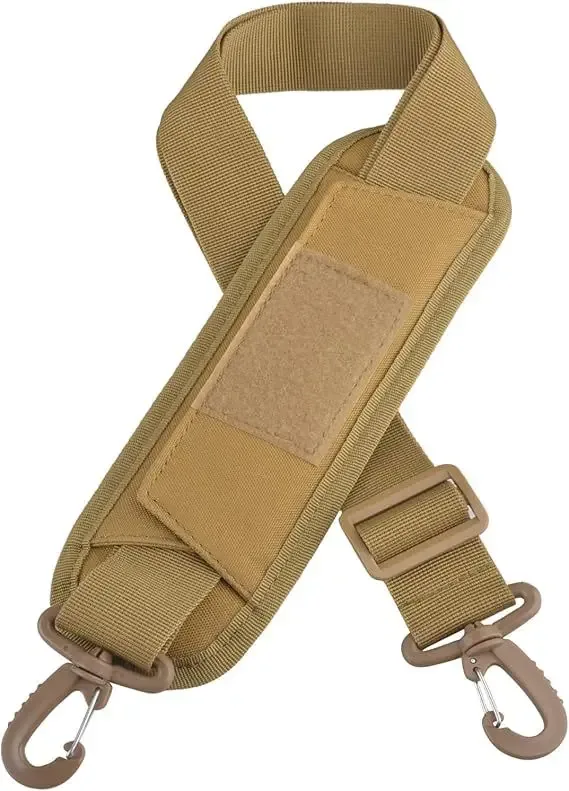 coussin de bandoulière universel pour sacoche tactique, rembourrage épais détachable, remplacement de sangle simple pour sac bandoulière
