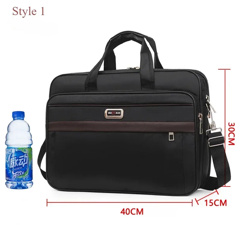 porte-documents de grande capacité, sacs de rangement d'informations pour documents d'affaires, protection pour ordinateur portable de voyage de week-end, organiser les accessoires de sac à main