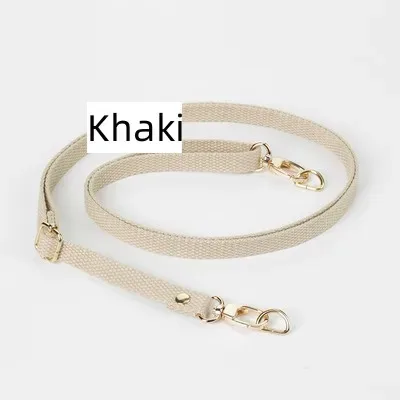 ceinture de sac en toile de coton tissé, sangle de sac à bandoulière, accessoires de poignée de bricolage faits à la main, largeur réglable de 1.2cm