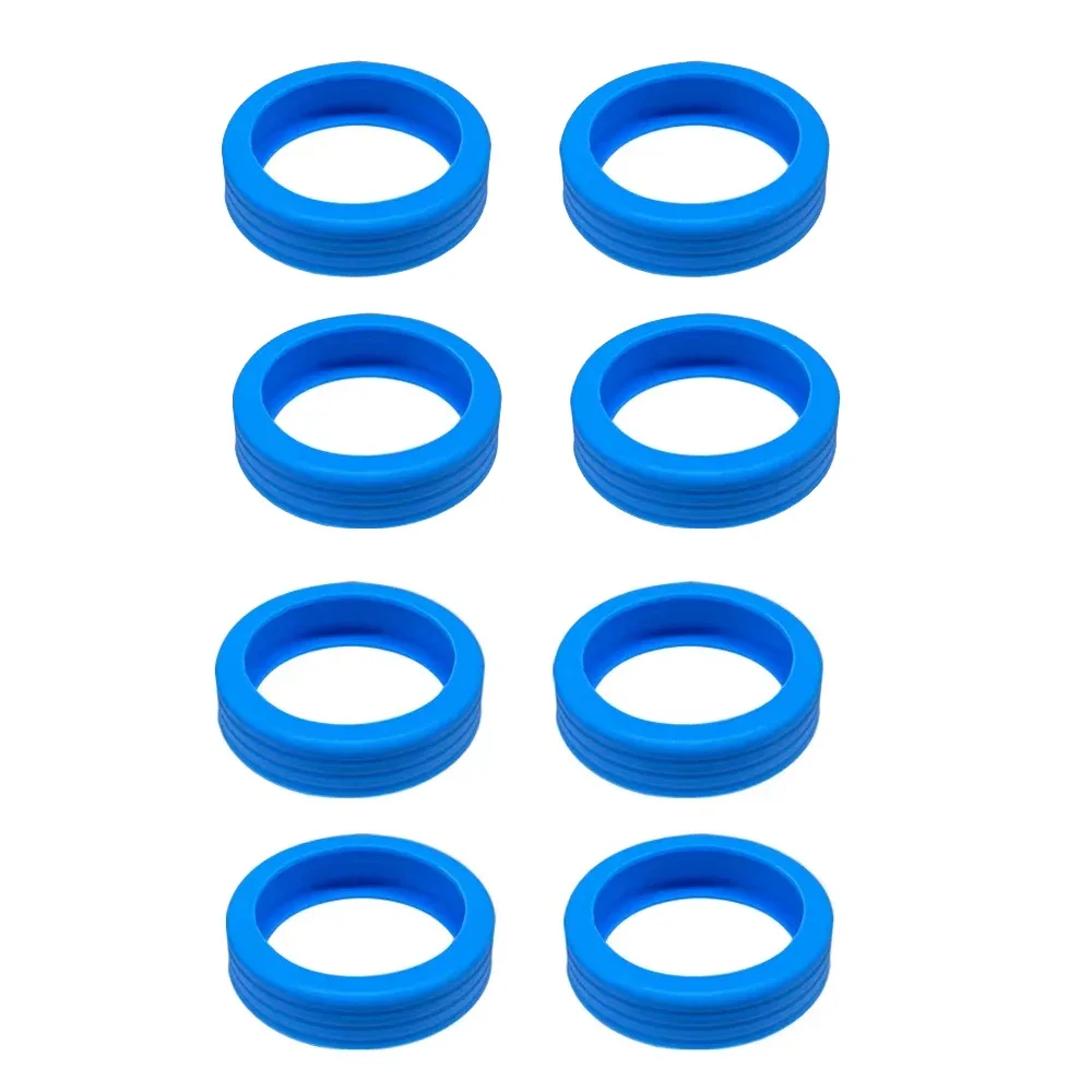 8 protections de roulettes de valise en silicone, réduisant le bruit, accessoires de voyage pour chariot