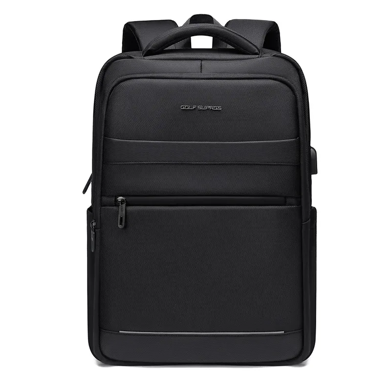 golf-sac à dos d'affaires pour ordinateur portable pour homme, sac à dos professionnel mince avec poches de chargement du procureur, antivol, multifonctionnel, 16 pouces