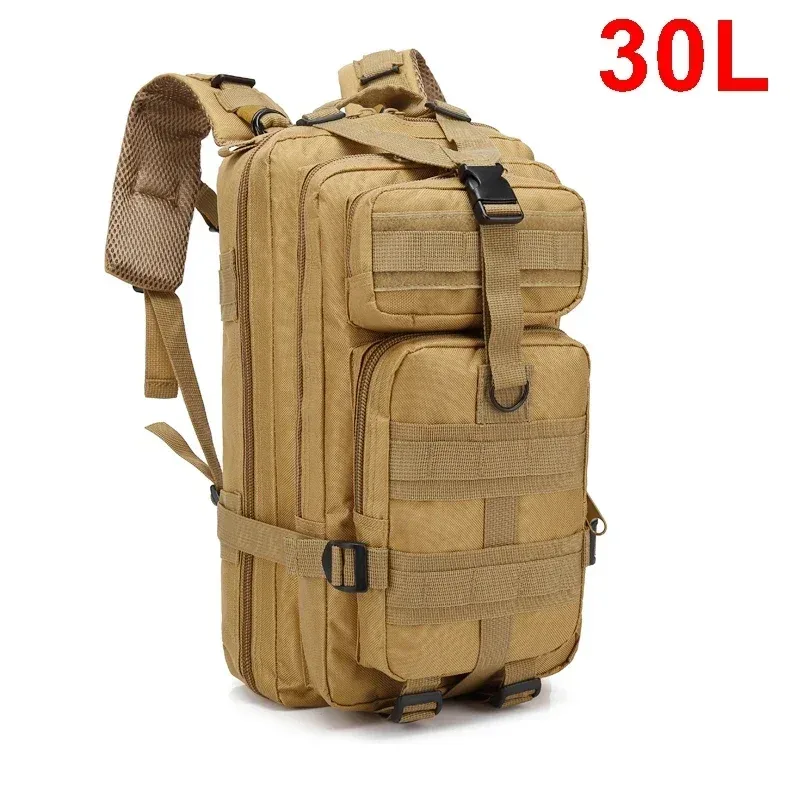 30/45l sacs à dos tactiques homme 3p sac d'assaut edc molle pack randonnée trekking sac de chasse sacs de voyage survie en plein air