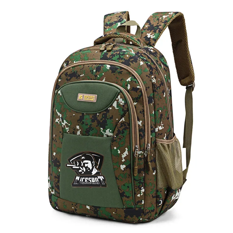 offre spéciale décontracté en plein air camouflage sac à dos oxford tissu grande capacité voyage sac à dos hommes mode à la mode marque sacs à bandoulière